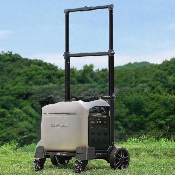 EcoFlow Delta 3 Black Trolley Cart - Picture 2 of 2